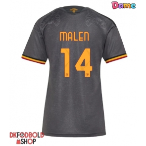 AS Roma Donyell Malen #14 Tredje trøje Dame 2026-27 Kort ærmer AS Roma Donyell Malen #14 Tredje trøje Dame 2026-27 Kort ærmer